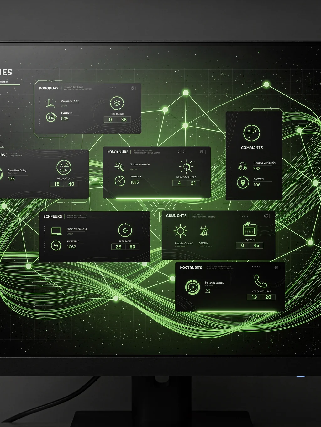 AI-powered threat monitoring dashboard