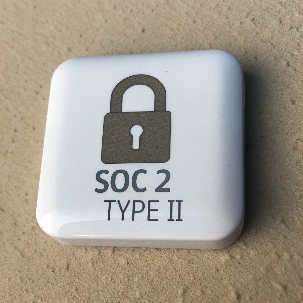 SOC 2 Type II compliance badge